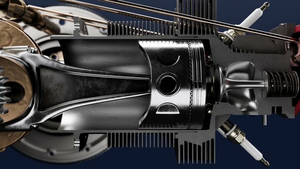 Engine animation demonstration