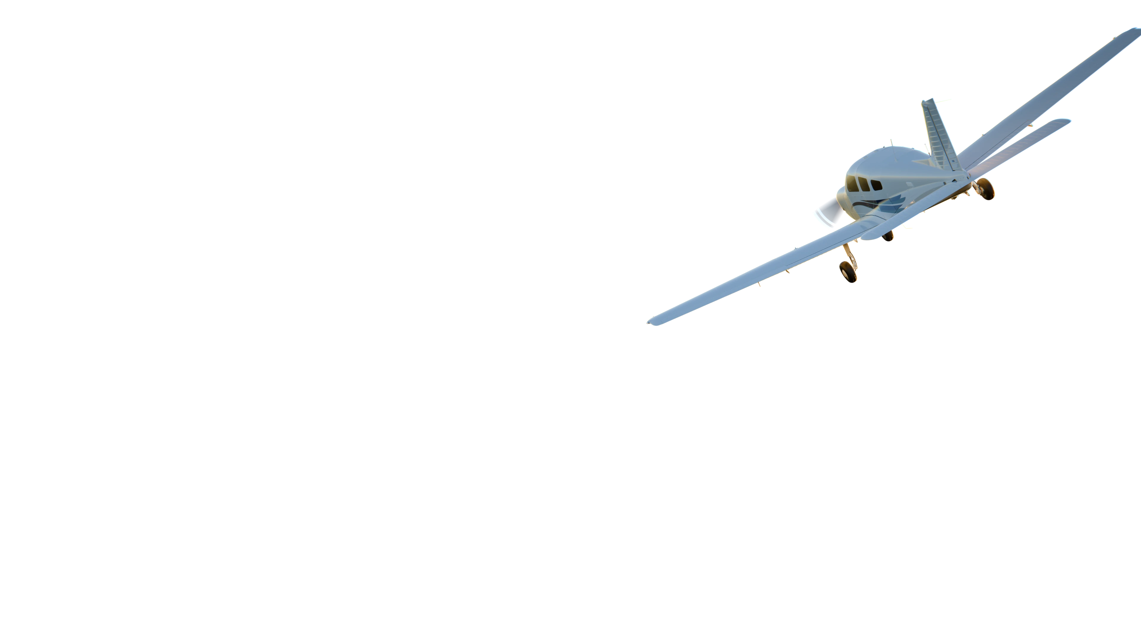 Piper Archer aircraft in flight